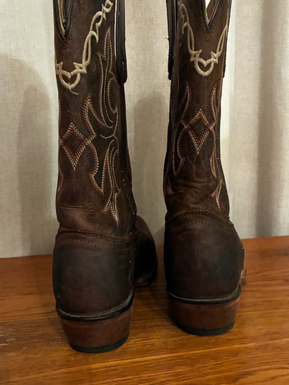 Tony Lama Women's Vaquero Western Boots - Brown Size 7.5 - Picture 4 of 7